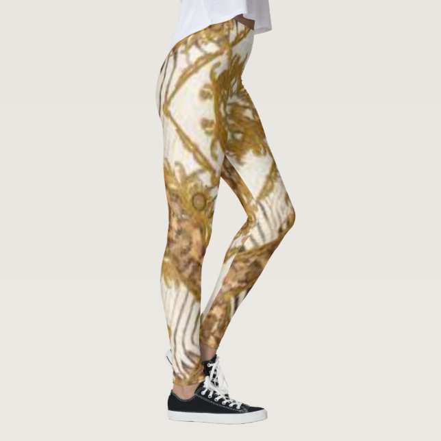 Legging Barroco Dourado (Direita)
