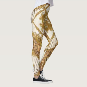 Legging Barroco ouro