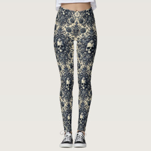 Legging Barroco Punk - Vitoriano Gótico