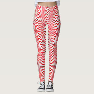 Legging Bastões de doces da dança…