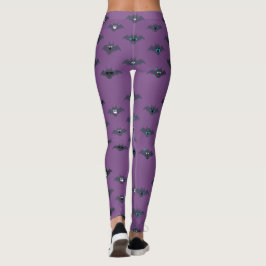 Legging Bastões de vampiro femininos bonitos ALGUM