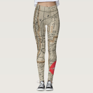 Legging Batavia Illinois Plat Map 1870 Fox River Valley