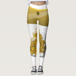 Legging Batida de Comida reluzente