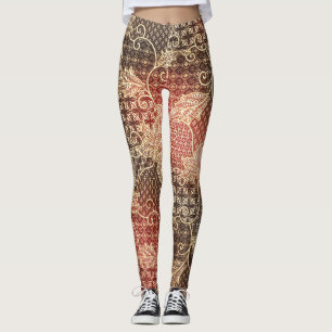 Legging Batik Beauty: Maravilha Artística da Malásia