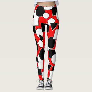 Legging Bauhaus Collage