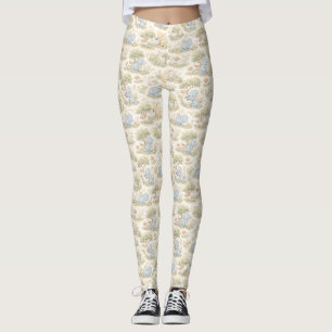 Legging Bebê Dragão Fofo Padrão Floresta Pastel (1)
