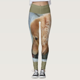 Legging bebendo do recuperador de ouros do chountain exter