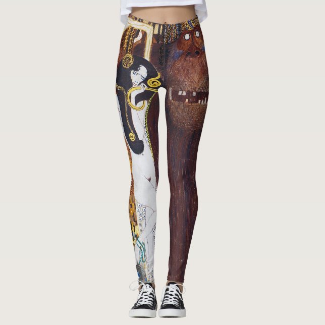 Legging Beethoven Frieze (detalhe), Gustav Klimt (Frente)