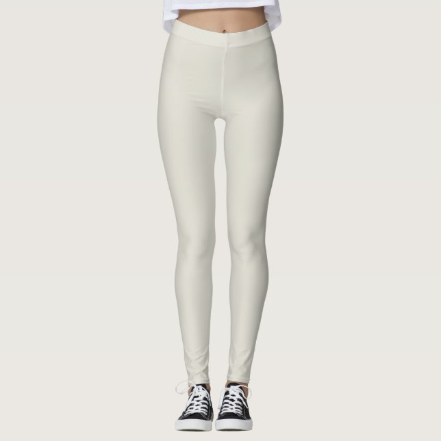 Legging Bege Suave (Frente)