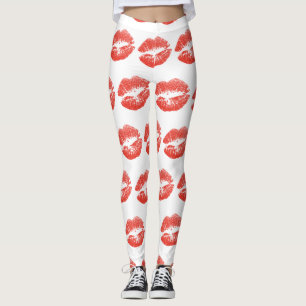 Legging Beijar lábios vermelhos Thunder_Cove