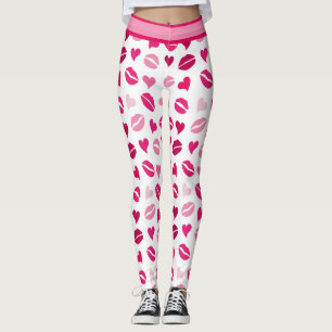 Legging Beijos e Corações