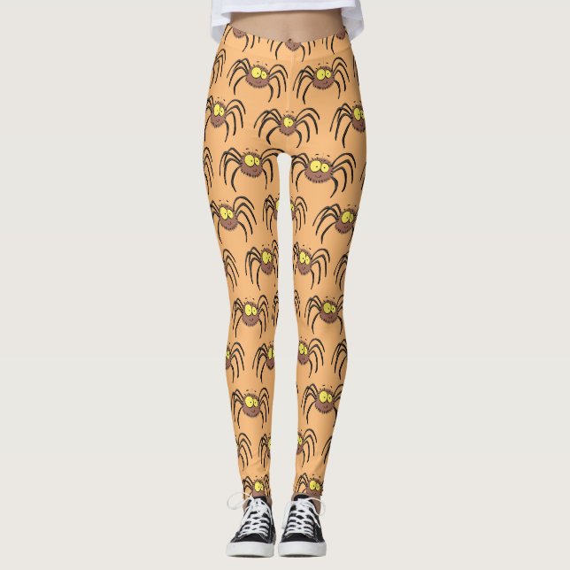 Legging Bela, adorável desenho de aranha (Frente)