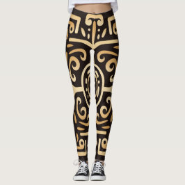 Legging Bela arte Abstrato tradicional