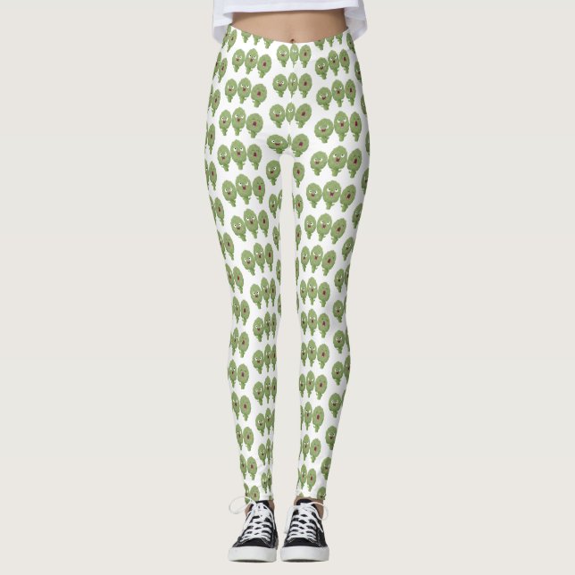 Legging Bela canção de alcachofras (Frente)