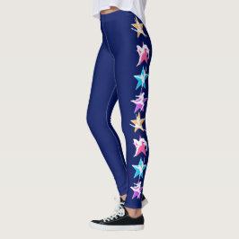 LEGGING BELA DANÇA AZUL E BALÉS