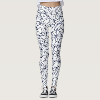 Legging Bela esboço LuLaRoe Preto Floral