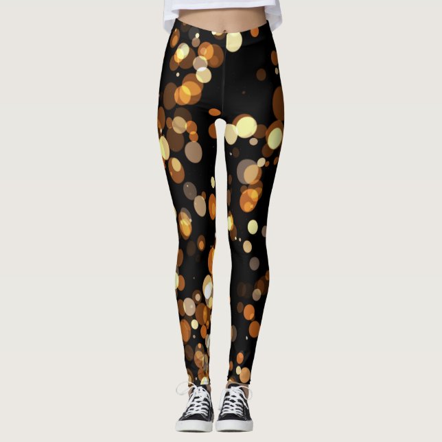 Legging Belas bolhas de luz (Frente)