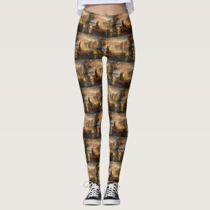 Legging Belga Malinoi Natal Voyage Festiva
