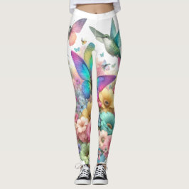 Legging Belo design em cores pastéis - inspirado na nature