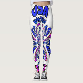 Legging Belo e incrível design de Calças de Hakuna Matata