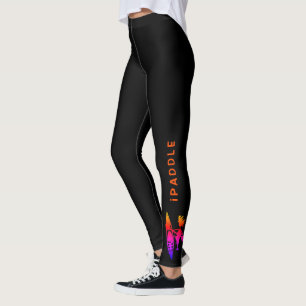Legging Belo Kayaker em cor rosa laranja-âmbar