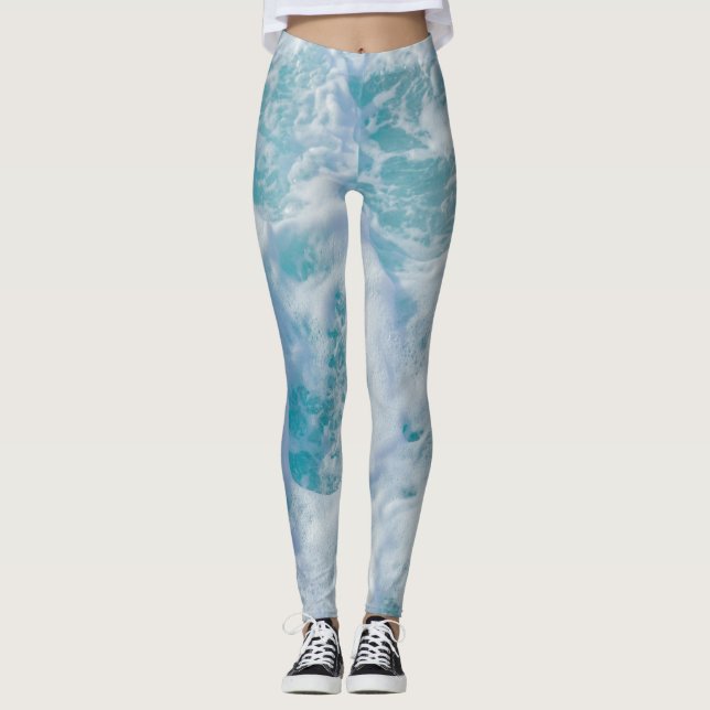 Legging belo mar ​ espuma ​ (Frente)