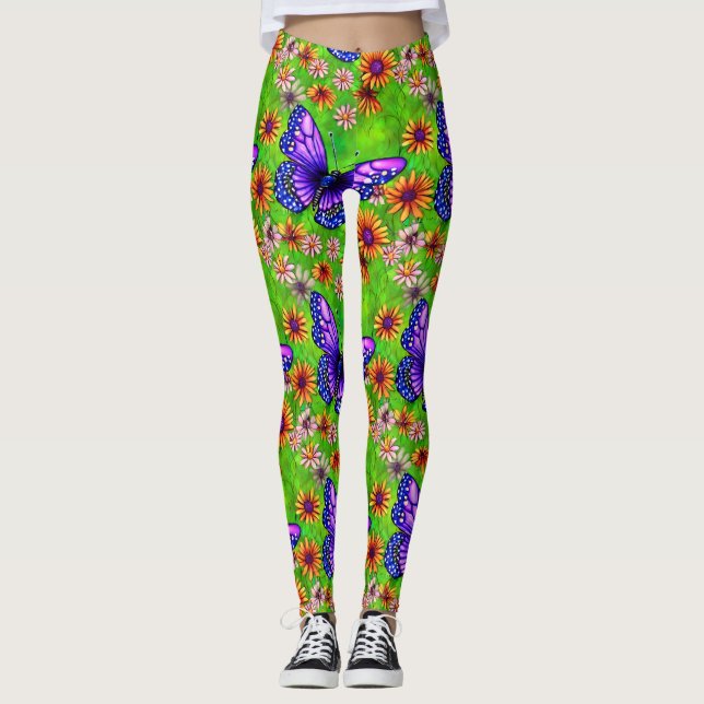 Legging Belo Prado Flor de Borboleta (Frente)