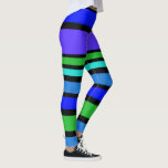 Legging BG Stripes Padrão IV   fundo<br><div class="desc">Somente Design de faixas coloridas por EDDA Fröhlich / EDDArt | Utilize-o com o seu próprio fundo, texto, imagem, sinal e ideias | Tendência: colorir sua vida / bloquear cores | Você perde outras cores ou produtos? Farei isso por você! Sinta-se livre para me contactar: contact@eddart.de ou veja aqui: www.zazzle.com/eddartshop*...</div>