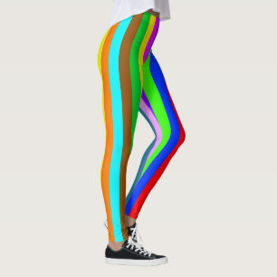 Legging BG Stripes Padrão multicolorido