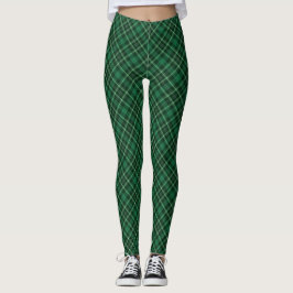 Legging Bhreacain Uaine