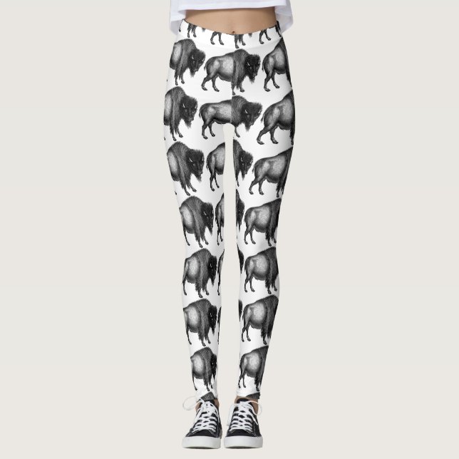 Legging Big Bison Buffalo Thunder_Cove  (Frente)