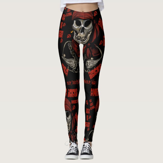 Legging BIKERS T-Shirt (Frente)
