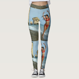 Legging Bikini Model Dancing Thunder_Cove