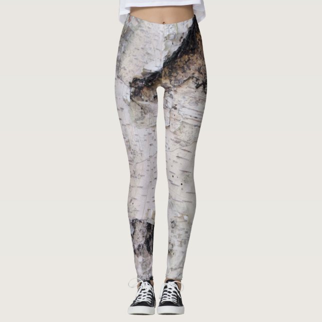 Legging Birch bark pattern (Frente)