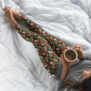 Legging Biscoito de Natal Bright Gingercake Cookie