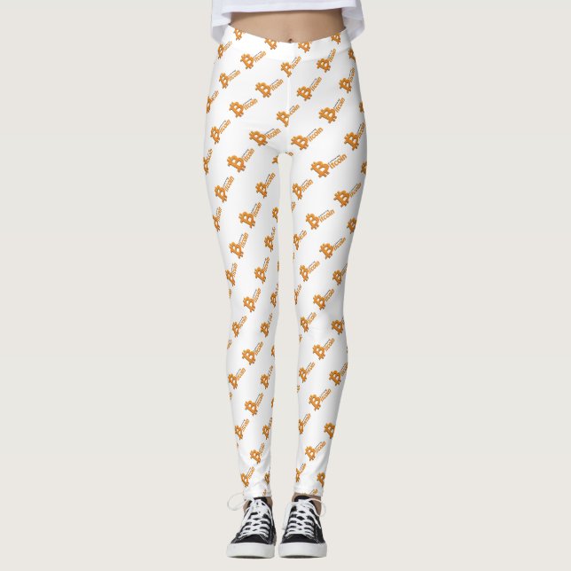 Legging Bitcoin Ir for the crypto girls (Frente)
