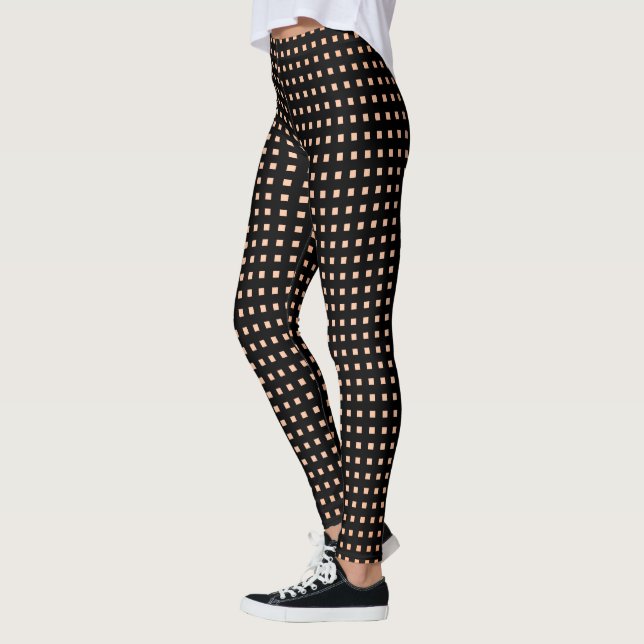 Legging Black-Checks-Gold-_CLASSIC REVAMPED-XS-TO--XL_ (Esquerda)