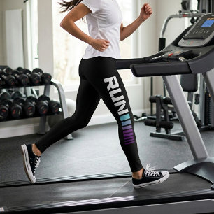 Legging Black Ombré Run Active Sports