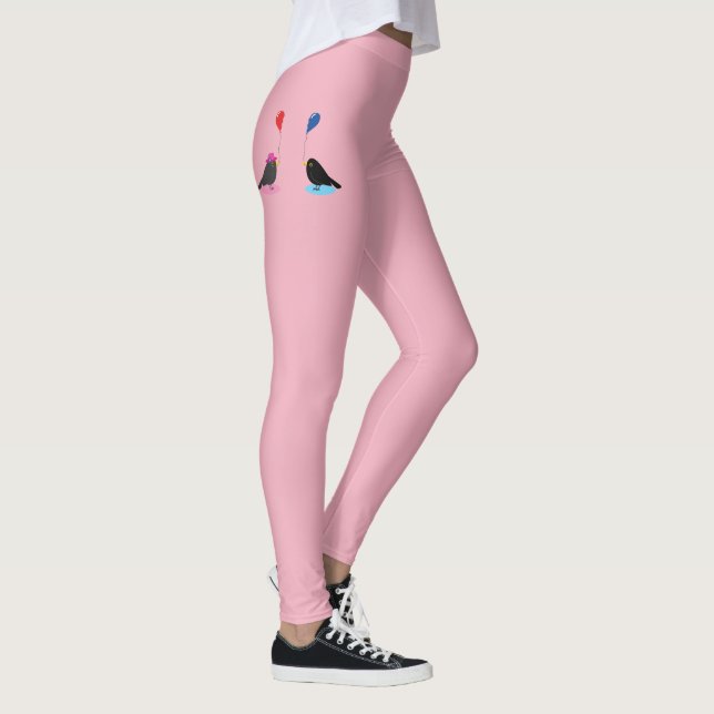 Legging Blackbird Encontrando Sua Outra Metade (Direita)