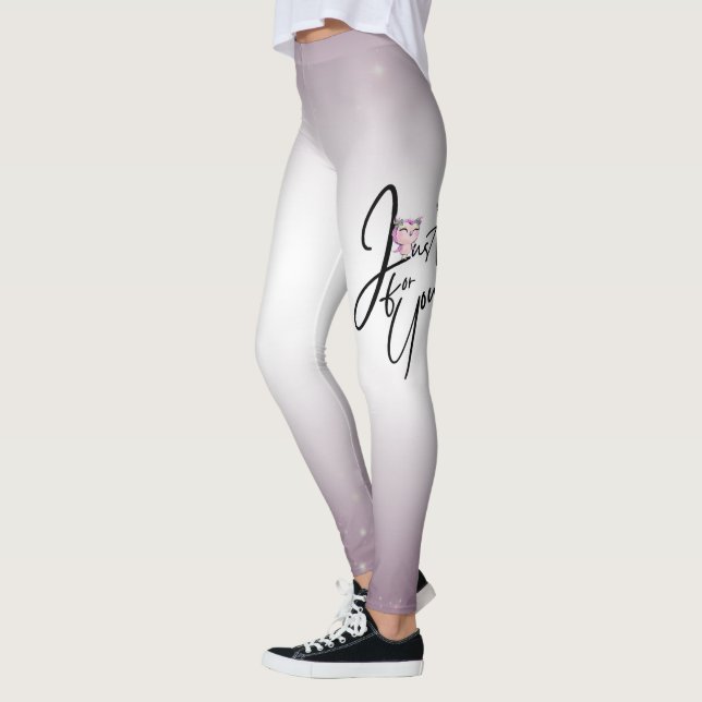 Legging  blanco con párajos (Esquerda)