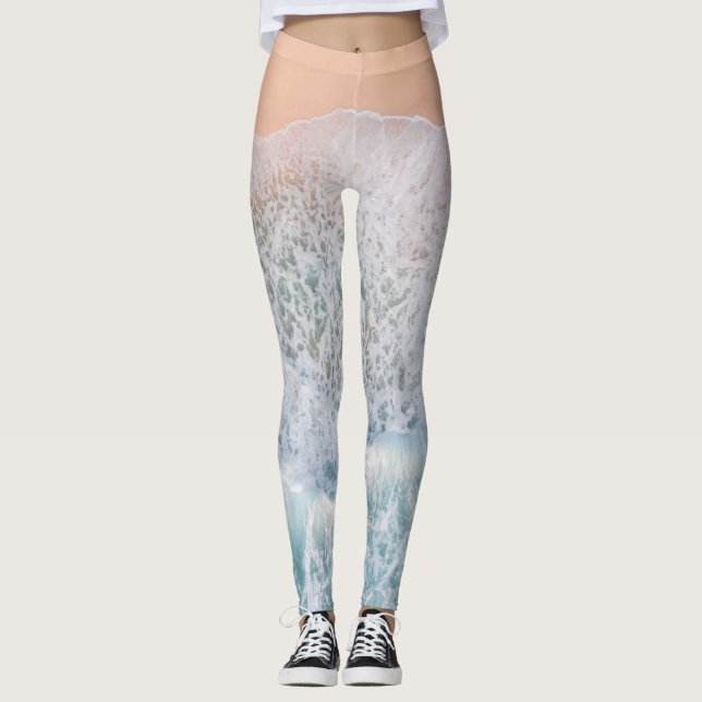 Legging Blindos animais do mar (Frente)