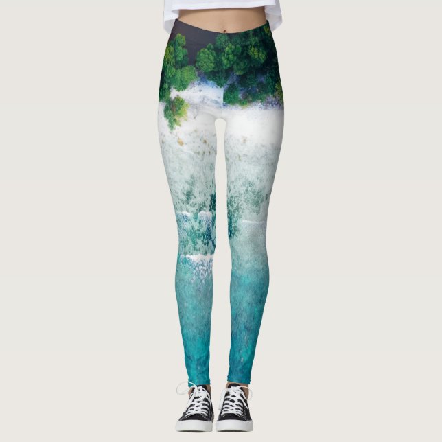 Legging Blindos animais do mar (Frente)