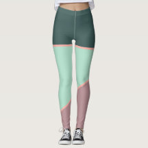 Bloco colorido de coloração verde-rosa da folha de