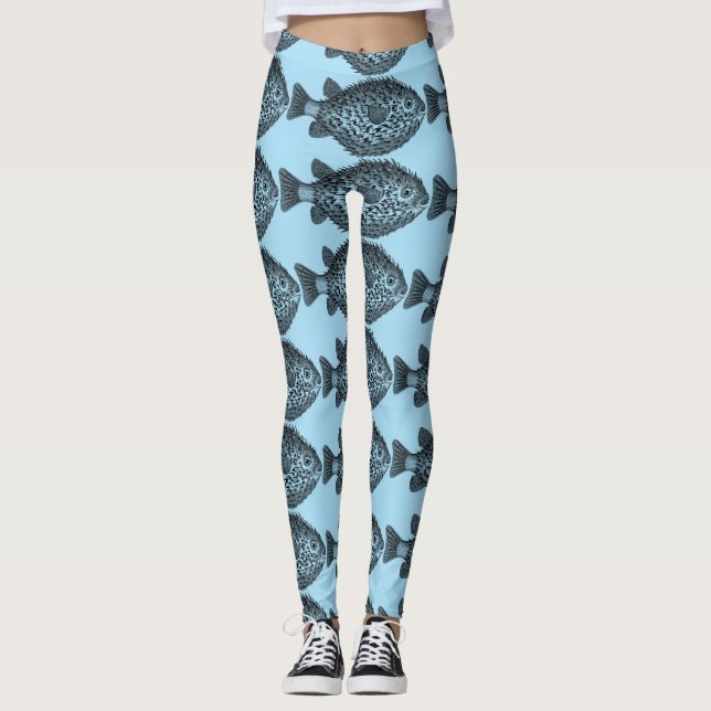 Legging Blowfish Porcupine Thunder_Cove (Frente)