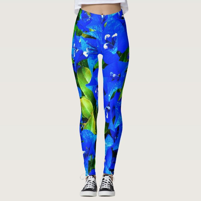 Legging Blue Bougainvillea (Frente)