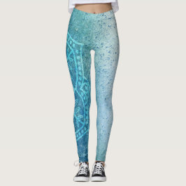 Legging Blue Mandala