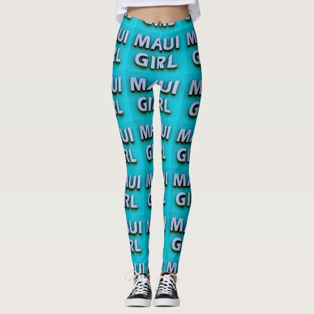 Legging Blue Maui Girl Thunder_Cove (Frente)