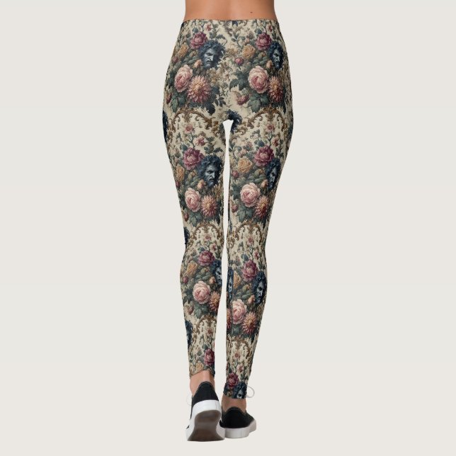 Legging Blue Moon Grimoire - Vitoriano Gótico (Verso)