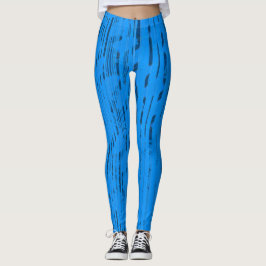 Legging Blue Striped