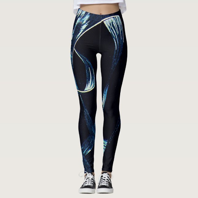 Legging Blue Swirl  (Frente)